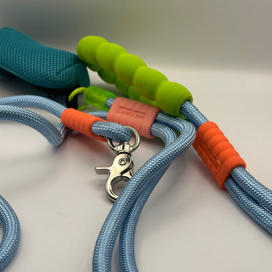 Dreamy Light Blue Hands-Free Dog Leash