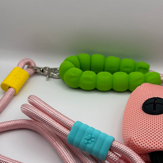 Sweet Light Pink Hands-Free Dog Leash