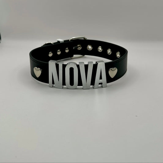 Sweetheart Personalized Dog Collar