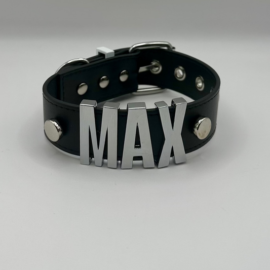 Classic Dot Personalized Dog Collar