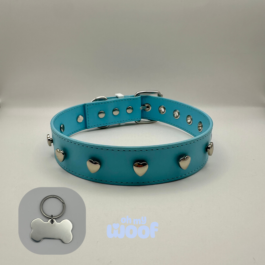 Sweetheart Dog Collar + Dog Id