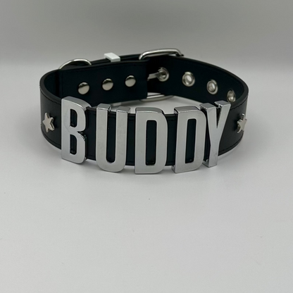 Star Personalized Dog Collar