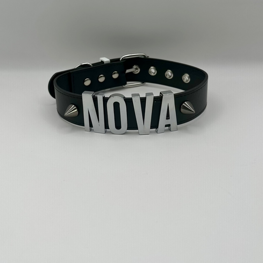 Rebel Personalized Dog Collar