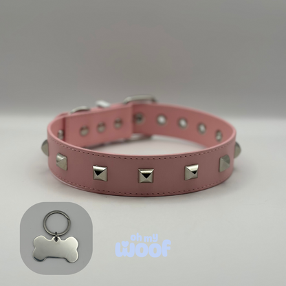 Rockstar Dog Collar + Dog Id