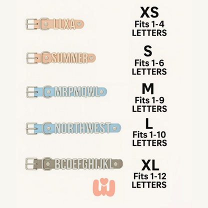 Glam Personalized Dog Collar